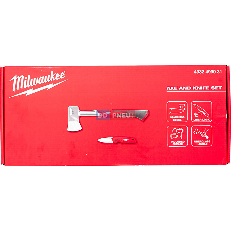 Sekera a nôž Milwaukee sada