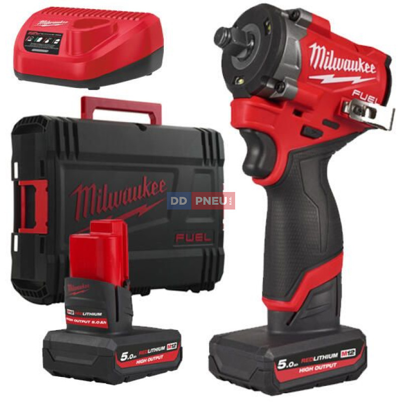 Aku rázový uťahovák MILWAUKEE 1/2" M12FCIWF12G3-502X