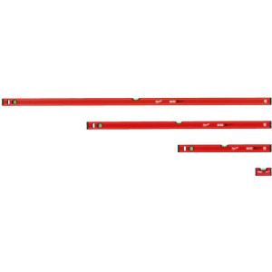 Akčná sada tenkých vodováh MILWAUKEE – 10, 60, 120, 180 cm