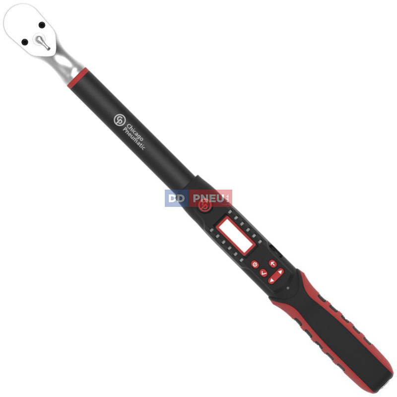 Elektronický momentový kľúč 1/2" Chicago Pneumatic CP8916TC eTorque, 20–200Nm