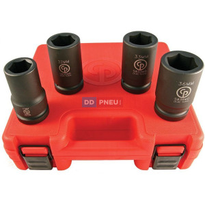 Súprava metrických hlavíc 1" Chicago Pneumatic SS814D – 4ks