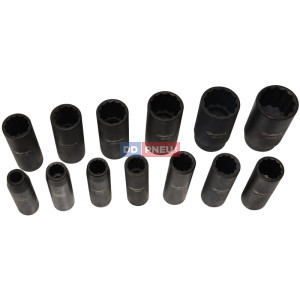 Sada kovaných orechov 1/2 "– veľkosť 10 až 32 dlhé