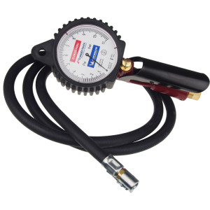 Cejchovaný pneuhustič EURODAINU 0,7-11 bar, 1,5m – od Schrader/MICHELIN