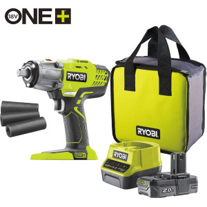 R18IW3-120S akumulátorový 18V trojrýchlostný rázový uťahovač – s bateriou (1x2.0Ah) R18IW3-120S akumulátorový 18V trojrýchlostný rázový uťahovač – s bateriou (1x2.0Ah)