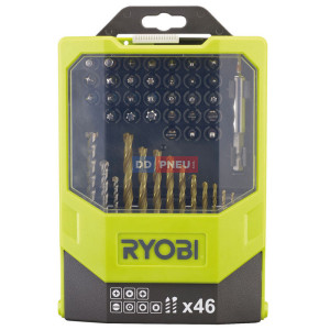 RAK46MIX sada vrtákov a skrutkovacích bitov – 46 ks RAK46MIX sada vrtákov a skrutkovacích bitov – 46 ks