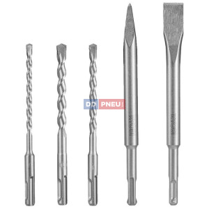 RAKSP05 sada vrtákov a sekáčov SDS – 5 ks