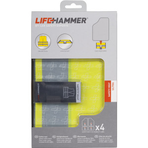 Bezpečnostná vesta 4ks – LIFEHAMMER ULTRA