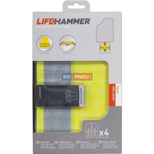 Bezpečnostná vesta 4ks – LIFEHAMMER ULTRA Bezpečnostná vesta 4ks – LIFEHAMMER ULTRA