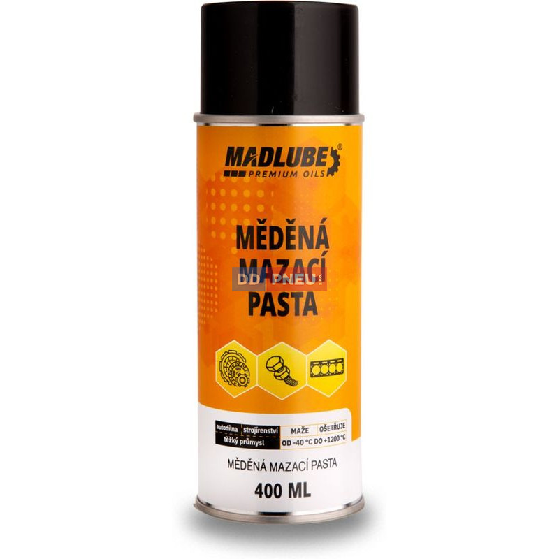 Medená mazacia pasta v spreji proti pískaniu bŕzd – 400 ml