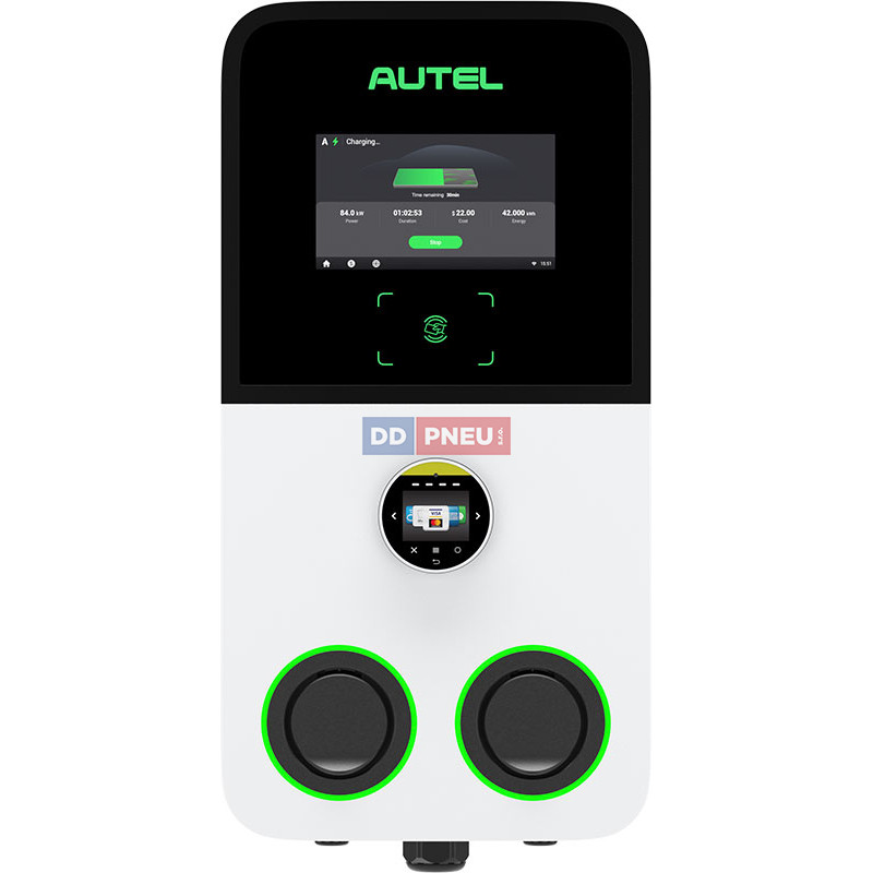 Nabíjačka elektromobilov Autel Maxicharger AC ULTRA 2x22kW 32A biela