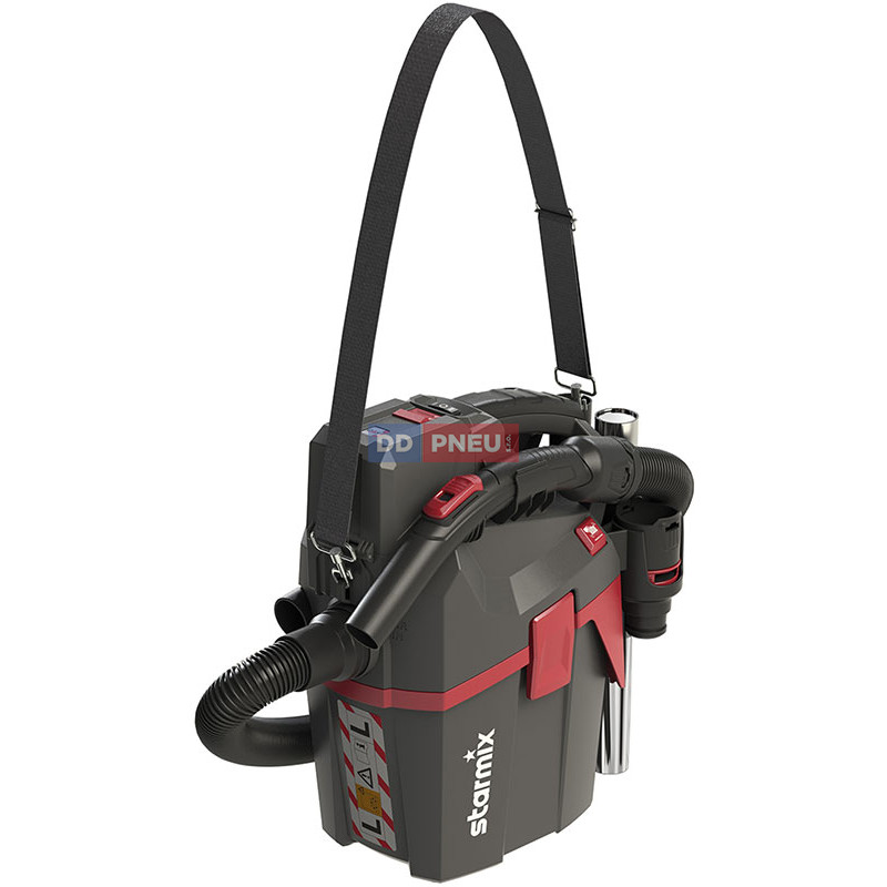 Starmix PROMO - zametací stroj DUROSWEEP 77 PRO 18V + Mokro-suchý vysávač SMART L 18V