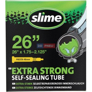 Duša Slime Extra zosilnená – 26 x 1,75-2,125, galuskový ventil