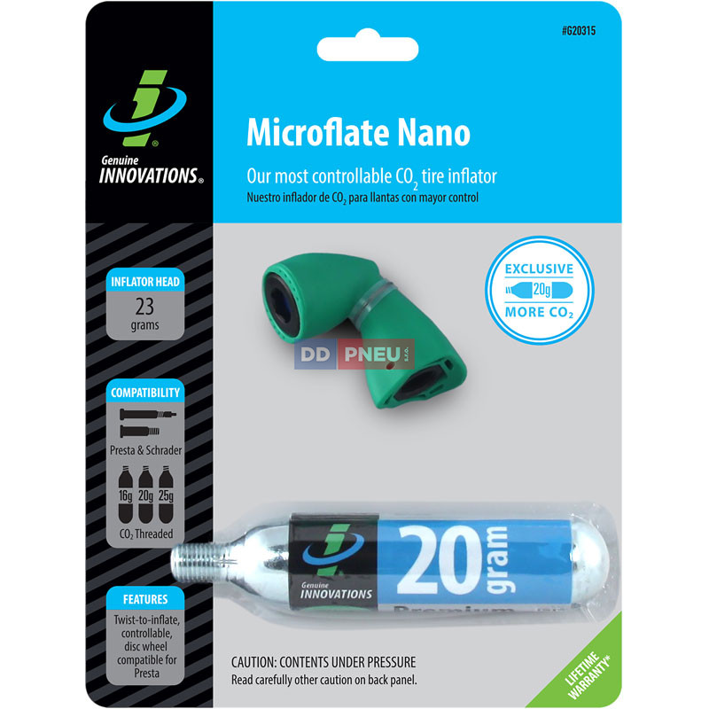 Microflate Nano – cyklo hustilka CO2