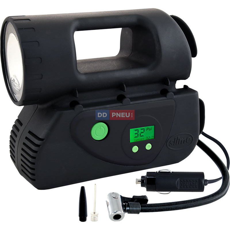 Kompresor Slime Deluxe Digital Tyre Inflator s príslušenstvom