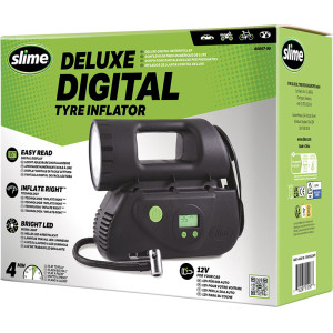 Kompresor Slime Deluxe Digital Tyre Inflator s príslušenstvom