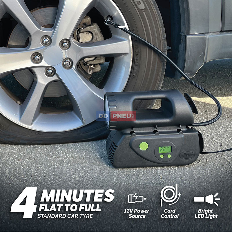 Kompresor Slime Deluxe Digital Tyre Inflator s príslušenstvom