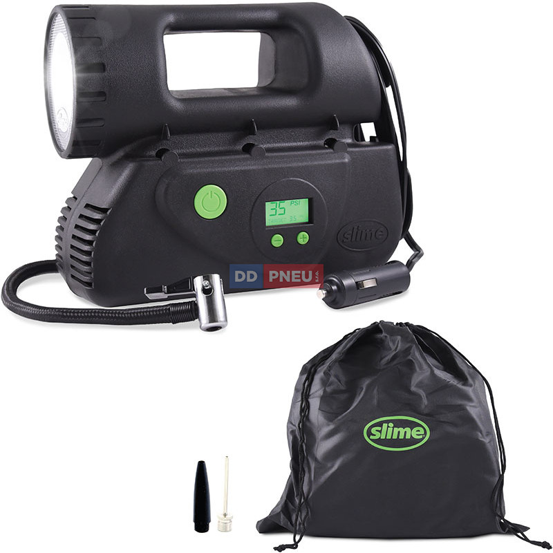 Kompresor Slime Deluxe Digital Tyre Inflator s príslušenstvom