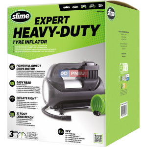 Kompresor Slime Expert Heavy-Duty Tyre Inflator s príslušenstvom
