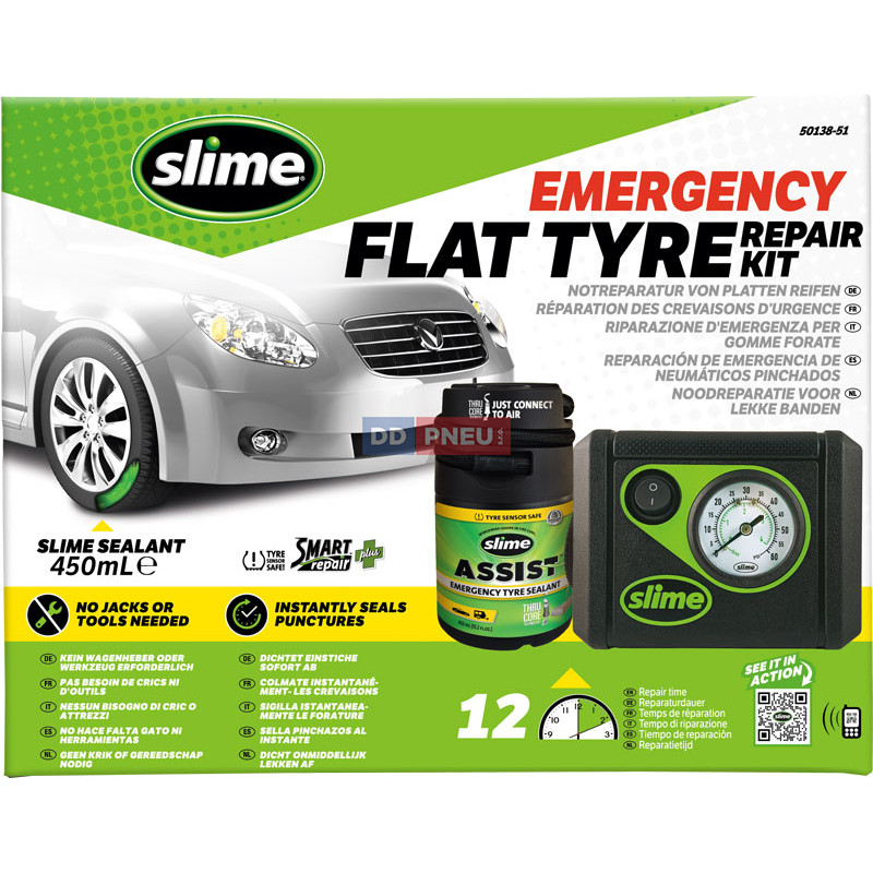 Opravná sada Slime Smart Repair Plus – pre defekty osobných áut