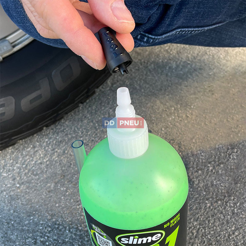 Opravný tmel pre duše a bezdušové pneu 2v1 SLIME – 946ml