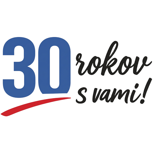 Oslavujeme 30 rokov | zľava 30% – 1. AKCIA!